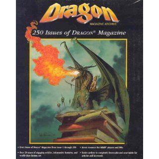 Dragon Magazine Archive  250 Issues of Dragon Magazines and Dms Electronic Media Utility (Dragon) 9780786914487 Books