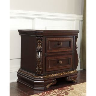 Signature Design By Ashley Signature Designs By Ashley Wendlowe 2 drawer Night Stand Brown Size 2 drawer