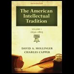 American Intellectual Tradition, Volume I