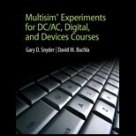 MultiSim Experiments for DC/AC Digital, and Devices Courses