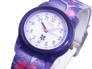 Timex T7B887 Kids Analog Purple Flowers Watch Watches