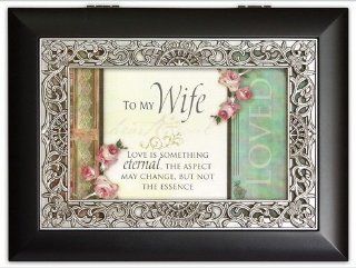Fancy Black To Wife From Husband Music Jewelry Box Love Anniversary You Light Up My Life OMB82  