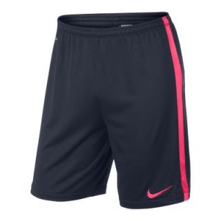 Nike Squad Longer Knit Mens Soccer Shorts   Obsidian
