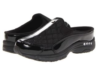 Easy Spirit Traveltime Womens Clog Shoes (Black)