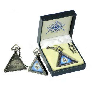 Triangular Masonic Pocket Watch Jewelry