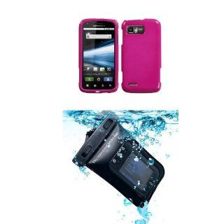 MOTOROLA MB865 (Atrix 2) Solid Hot Pink Cell Phone Case Protector Cover (free ESD Shield Bag) Cell Phones & Accessories