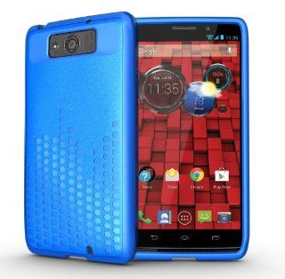 TUDIA Ultra Slim Melody Series TPU Protective Case for Motorola Droid Maxx (Late 2013) XT1080M (Blue) Cell Phones & Accessories