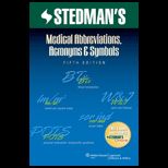 Stedmans Medical Abbreviations, Acronyms and Symbols