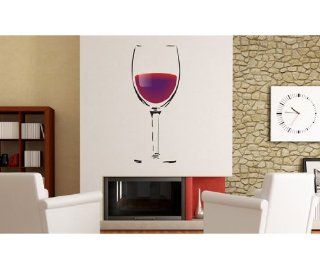 Vinyl Wall Decal Sticker Wine Glass MGeise115   Other Products  