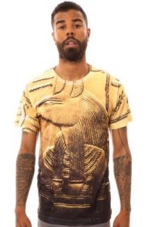 LATHC Men's Anuba Tee Large Gold at  Mens Clothing store Fashion T Shirts