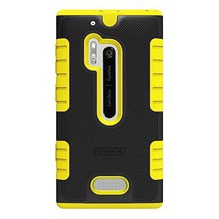 Duo Shield for Nokia Lumia 928, Black/Yellow Cell Phones & Accessories