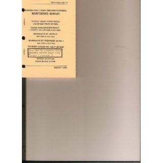 Operator's and Organizational Maintance Manual Department of the Army Books