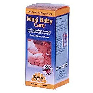 Country Life, Maxi Baby Care, A Multi Vitamin Supplement, Natural Raspberry Flavor, 6 fl oz (180 ml) Health & Personal Care