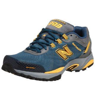 New Balance Men's MR873 Trail Running Shoe,Blue/Orange,15 D Sports & Outdoors