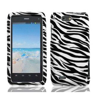 For Verizon Motorola Droid 4 Xt894 Accessory   Zebra Design Hard Case Protector Cover + Free Lf Stylus Pen Cell Phones & Accessories