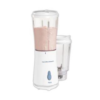 Hamilton Beach 51102 Single Serve Blender with 2 Jars and 2 Lids, White Kitchen & Dining