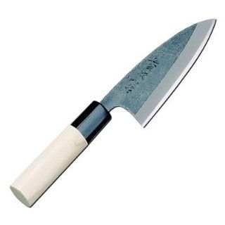 Tojiro Shirogami Steel Mini Light Deba Horse Mackerel Off Knife 105mm (F 897) Kitchen & Dining