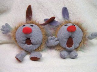 Plush Fuzzy and Wuzzy Dustbunnies from Big Comfy Couch Toys & Games