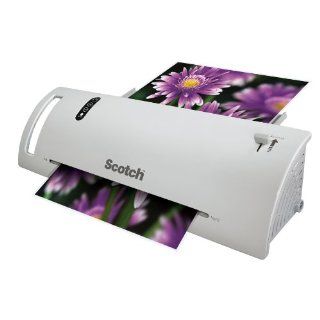 Scotch Thermal Laminator Combo Pack, Includes 20 Letter Size Laminating Pouches, Holds Sheets up to 8.5" x 11(TL902VP)  Laminating Machines 
