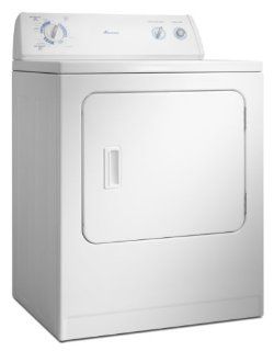 Amana 6.5  Cubic Foot Traditional Electric Dryer, NED4500VQ, White Appliances