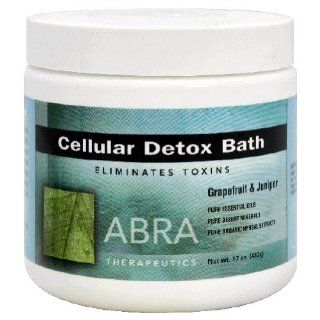 Abra Therapeutics Cellular Detox Bath    17 oz  Bath Minerals And Salts  Beauty