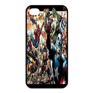 Personalized Ultimate Marvel Avengers X Men Iphone 4/4s Protector Hard Shell Well designed Iphone 4 Hard Case Cell Phones & Accessories