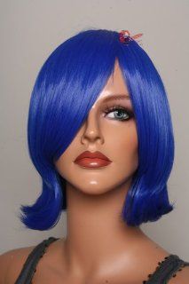 Epic Cosplay Aura Dark Blue Straight Short Wig 16 Inches (06DBL) Beauty