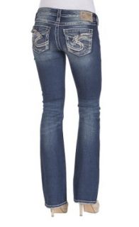Silver Jeans Womens Pioneer Low Rise Boot Cut 31 Inseam Misses Sizes