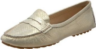 Amiana Women's 15/A608 Driving Moccasin,Gold,41 EU (11 M US) Shoes