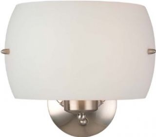 Kovacs P582 084 2 Light Wall Sconce from the Decorative Sconces Collection, Brushed Nickel    