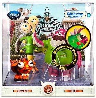 Disney / Pixar MONSTERS UNIVERSITY Exclusive 6 Inch Action Figure 2 Pack Terri & Terry and Don Toys & Games