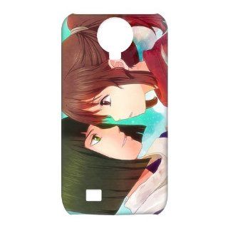 Spirited Away Anime Samsung Galaxy S4 I9500 3D Waterproof Back Cases Covers Cell Phones & Accessories