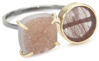 Melissa Joy Manning Multi Stone Limited Edition Ring, Size 7 Jewelry