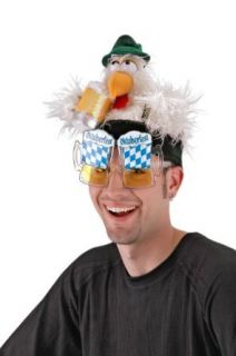 elope Oktoberfest Clucker Hat, Multi Colored, One Size Costume Accessories Clothing