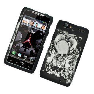 Eagle Cell PIMOTXT913R2D101 Stylish Hard Snap On Protective Case for Motorola Droid Razr Maxx XT913   Retail Packaging   Skull with Angel Cell Phones & Accessories