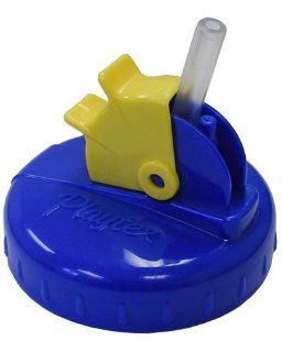 Playtex Baby Straw Cup Replacement Lid (for the QuickStraw or Insulator Sport Straw Cup) Blue  Baby
