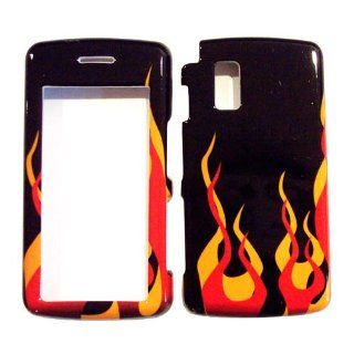 Hard Plastic Snap on Cover Fits LG CU920 CU915 VU VU Flame AT&T Cell Phones & Accessories