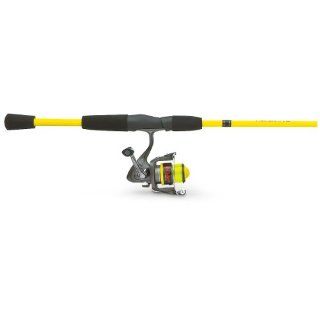 Mr. Crappie Slab Shaker 2   Pc. Rod & Reel Spinning Combo  Spinning Rod And Reel Combos  Sports & Outdoors