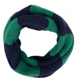 Simplicity Winter Warm Striped Infinity Scarf for Kid Children Fashion Scarves Clothing