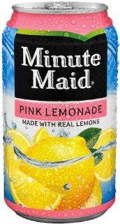 Minute Maid Pink Lemonade, 12 oz Can (Pack of 24)  Gourmet Food  Grocery & Gourmet Food