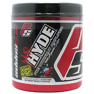 Professional Supplements Mr Hyde Pre Workout Nutrition Powder, Blue Razz, 9.6 Ounce Health & Personal Care