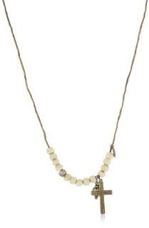 M.Cohen Handmade Designs Vertebra Charm On Oxidized Silver Chain Necklace Jewelry