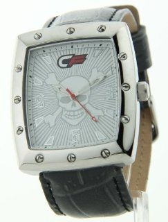 Mens Cage Fighter Genuine Leather Watch Cf332007gygy Watches