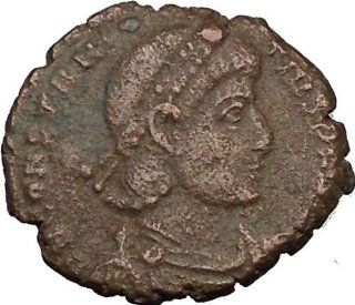 Constantius II Constantine the Great son Roman Coin Phoenix firebird i35731 