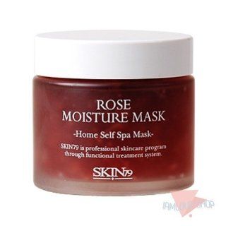 [Skin79] Rose Moisture Mask  Home Self Spa Mask  Soothing Moist Pack 75ml 