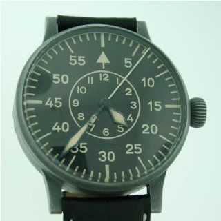 Vintage/Antique watch Men's Laco Pilot Bombers's Oversized German Made WW II Base Metal Manual Wind Movement Watch 1940's Vintage Watches Watches