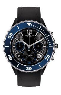 K&BROS Men's 9174 3 C 901 Ceramic Chrono Watch Watches