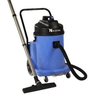NaceCare WVD902 Wet Vacuum with BB7 Kit, 12 Gallon Capacity, 1HP, 160 CFM Airflow, 42' Power Cord Length Shop Wet Dry Vacuums