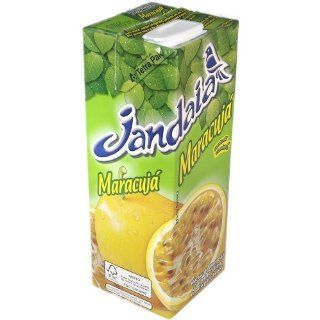 Passion Fruit Nectar Ready to Drink   Nctar de Maracuj   Jandaa   33.8 Fl.Oz. (1 liter)  Fruit Juices  Grocery & Gourmet Food