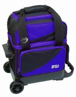 BSI Single Ball Roller Bowling Bag, Black/Purple  Sports & Outdoors